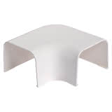 VECAMCO Flachbogen 80x60mm RAL9003