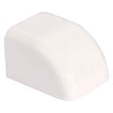 VECAMCO Verschlussklappe 110x75mm RAL9003