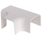 VECAMCO T-Stück 110x75mm RAL9003