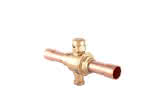 Castel Kugelabsperrventil 6531E/3 CO2 3/8" Löt 90bar mit Bypass