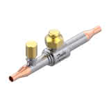 Danfoss Kugelabsperrventil mit Schraderventil GBC 6L 1/4"
