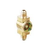 Hansa Schauglas mit Indikator Bördelanschluss 6mm / 7/16" UNF ixa