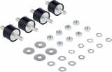 GUS Gummipuffer Set 40x40mm M8-9898 4 Stück