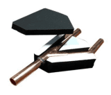 Y-Verteiler 5/8" mit Isolierschale