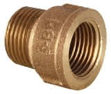 Conex IBP Verlängerung IG Rp zylindrisch AG R konisch Serie 3000 3526 3/8"x50 Rotguss