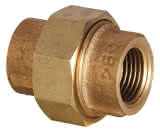 Conex IBP Rohrverschraubung konisch dichtend IG Rp zylindrisch Serie 3000 3340 1 1/2" Rotguss