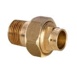 Conex IBP Rohrverschraubung flach dichtend IG Rp zylindrisch Serie 4000 4330 18x3/4" Rotguss
