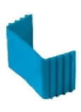 Canalsplit 09 Halteklammer, blau, 90x65mm