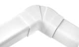 Canalsplit 12 verstellbarer Bogen, 110x75mm, reinweiß