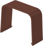 Canalsplit 08 Verbinder, 80x60mm, braun