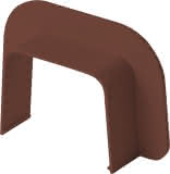 Canalsplit 08 Wandmanschette, 80x60mm, braun