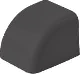 Canalsplit 08 Endkappe, 80x60mm, RAL7016, Anthrazit