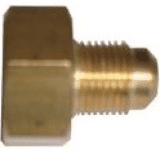 GAR Flaschenanschluss TB 14/218 mit 1/4" Außen NPT W218-14 FIL DX Female rechts