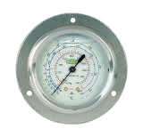 Refco Rohrfedermanometer NG 63 ++MR-305-DS-R407C++ 1/4" SAE hinten