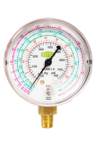 Refco Rohrfedermanometer NG 68 M2-500-DS-SUPER 1/8" NPT unten