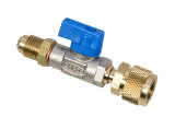 Refco Kugelventil CA-1/2"-20UNF-B blau 1/2"-20UNF X 1/2"-20UNF