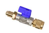 Refco Kugelventil CA-1/4"SAE-B 1/4" SAE X 1/4" SAE blau