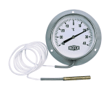 Refco Thermometer F-84-100-FP-30 Durchmesser 100mm von -40° bis +40°C mit Kapillarrohr 30m