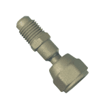 Refco Stutzen A-31734 mit loser Mutter 1/4"SAE x 1/4"SAE 1 Stück
