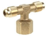 Refco REFVAC T-Einschraub T-Stück mit O-Ring Anschlüsse: 3 x 1/4" SAE