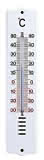 Möller Kühlraumthermometer analog Kunststoff weiss 205x45mm