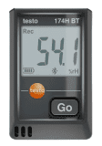 Testo Mini-Datenlogger Testo 174H BT schwarz für Temperatur und Feuchte mit Bluetooth® und App-Anbindung