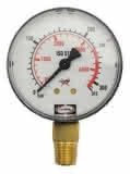 Harris Manometer Skala von 0-315bar mit Anschluss 1/4"NPT für Stickstoff