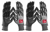 Milwaukee Schnittschutzhandschuhe Klasse D Größe 11 (XXL) 12er Pack, Preis pro Stück